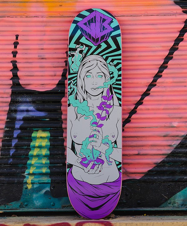 GOODBIE PYTHIA PRO TEAM SKATE DECK