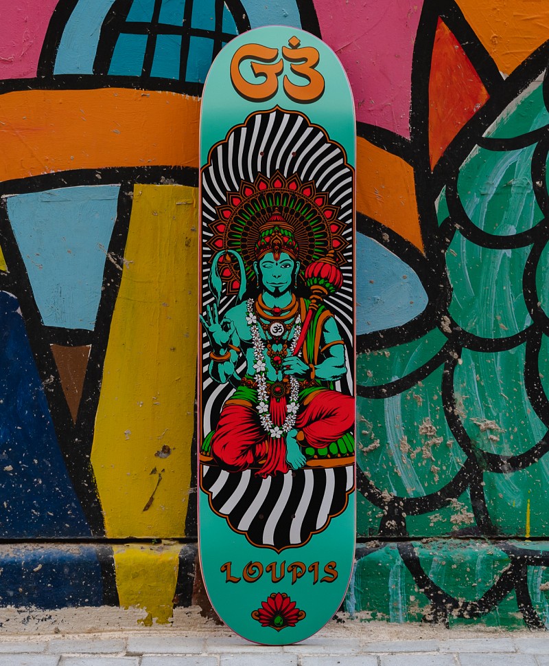 GOODBIE HANUMAH DIVIRALS PRO SKATE DECK