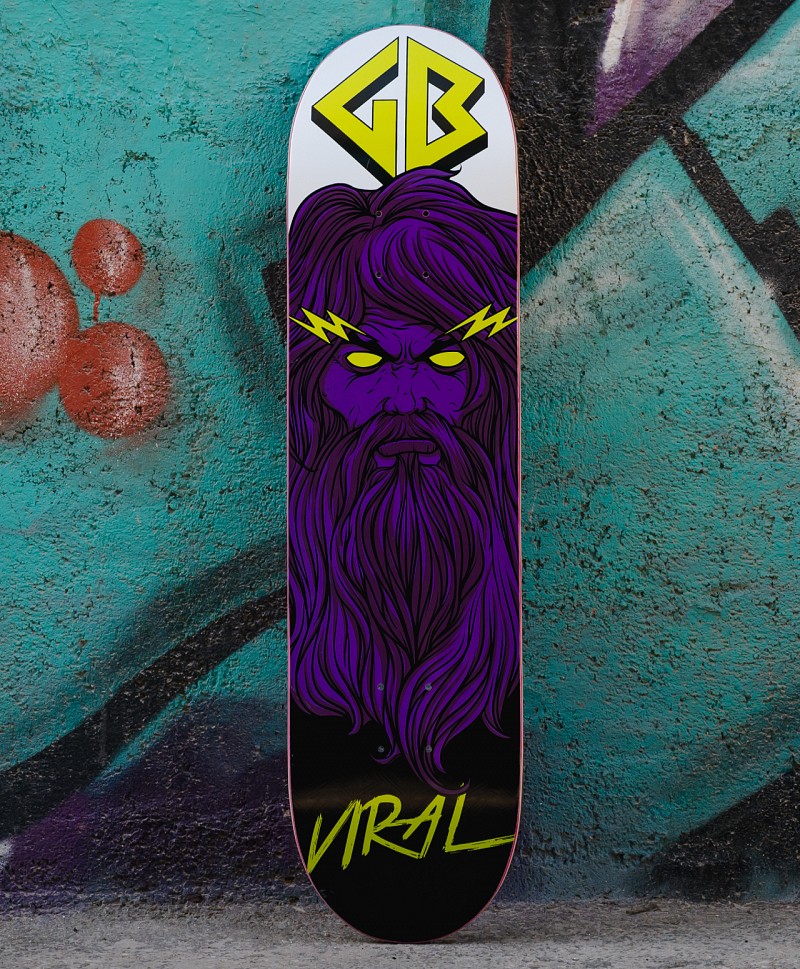 GOODBIE ZEUS 2.0 TEAM SKATE DECK