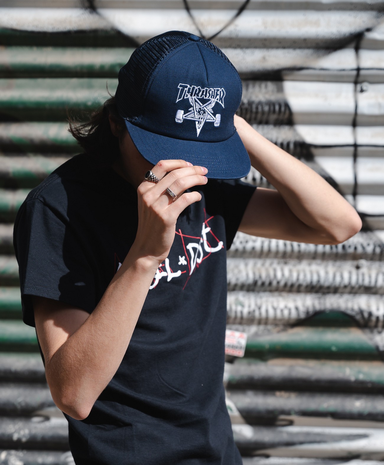 Thrasher skate goat hat new arrivals