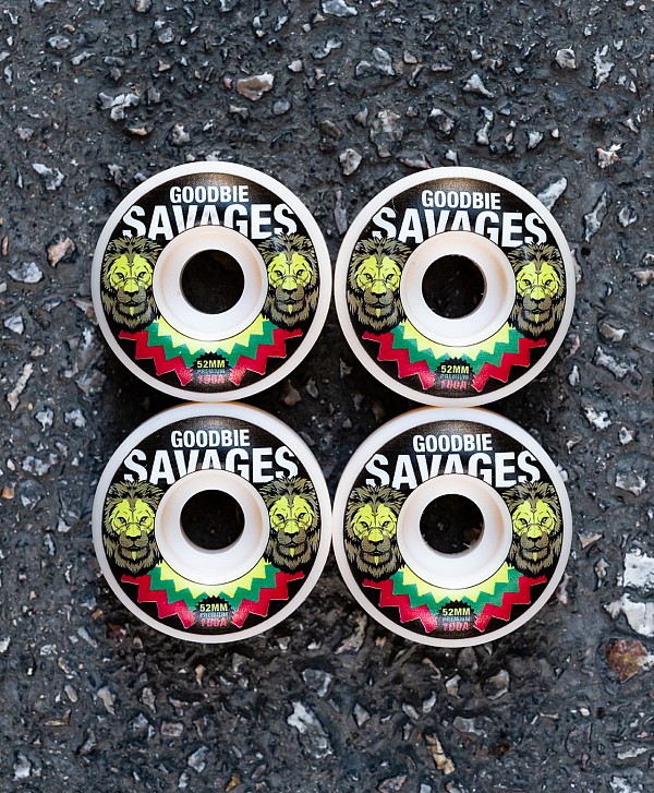 GOODBIE LION WHEELS 52mm WHITE