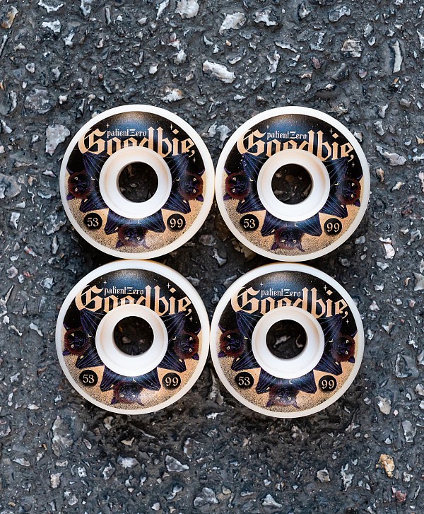 GOODBIE PATIENT ZERO WHEELS 53mm WHITE