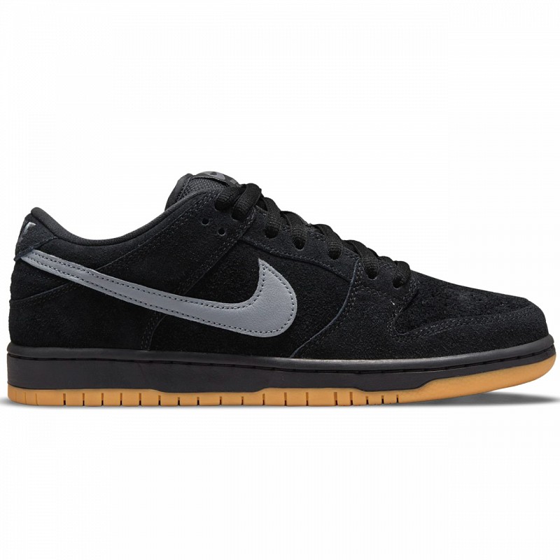 NIKE SB DUNK LOW PRO FOG BLACK/GUM/COOL GREY