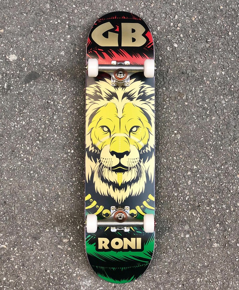 GOODBIE PREMIUM COMPLETE SKATEBOARD LION SAVAGE