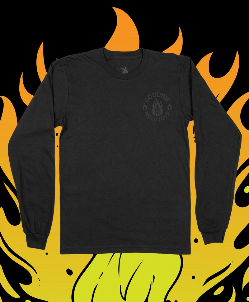 GOODBIE RIOT LIQUOR LONG SLEEVE BLACK