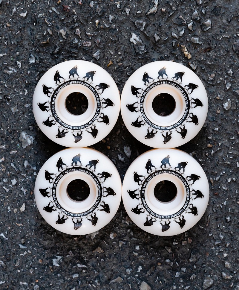 GOODBIE 12 MONKEYS WHEELS 52mm WHITE