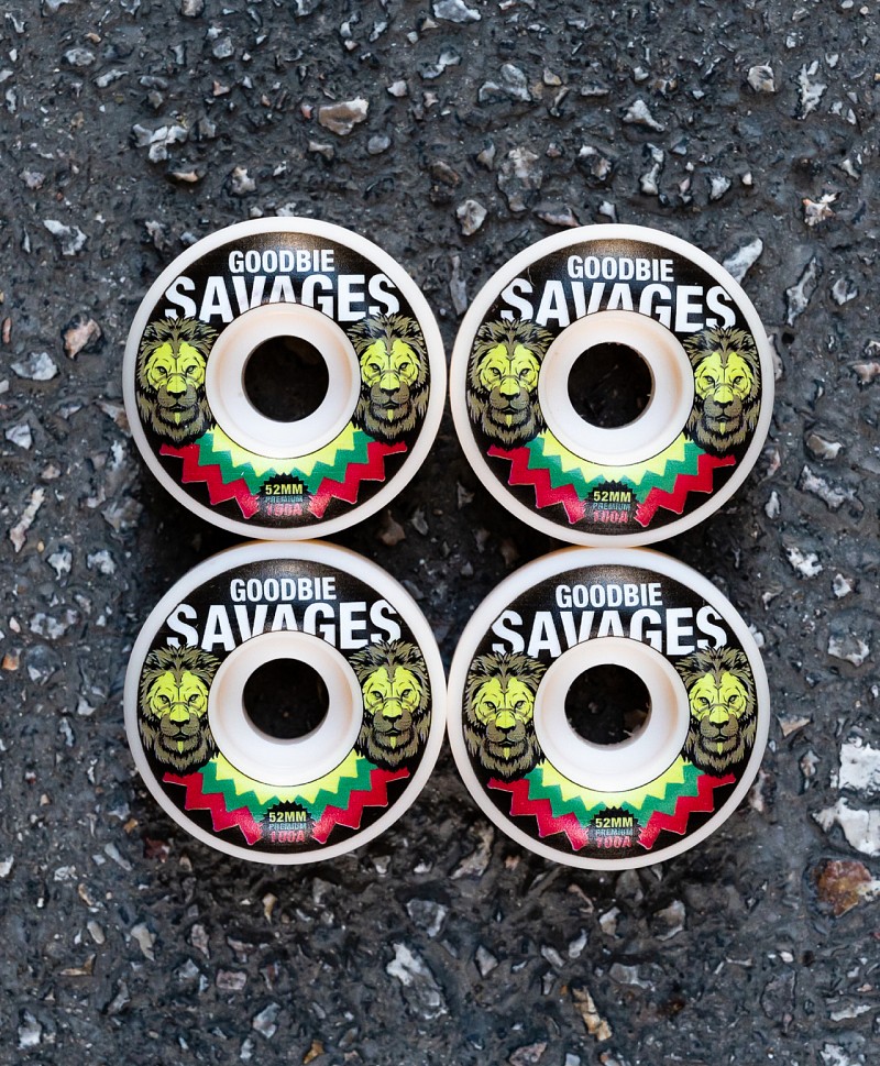 GOODBIE LION WHEELS 52mm WHITE