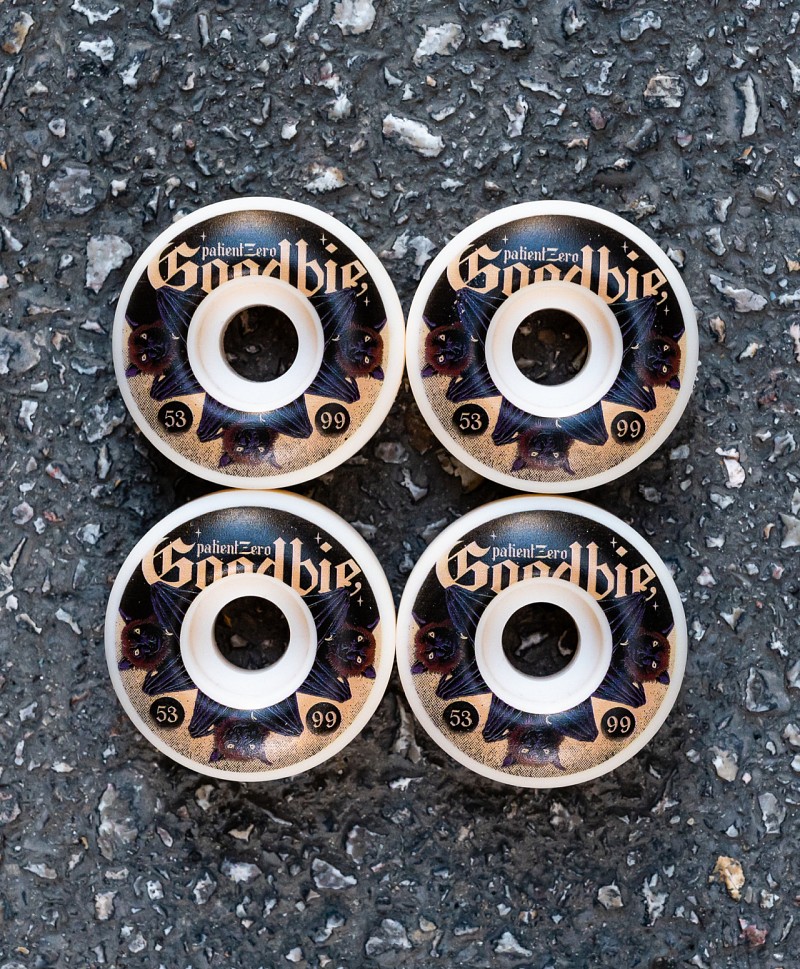 GOODBIE PATIENT ZERO WHEELS 53mm WHITE