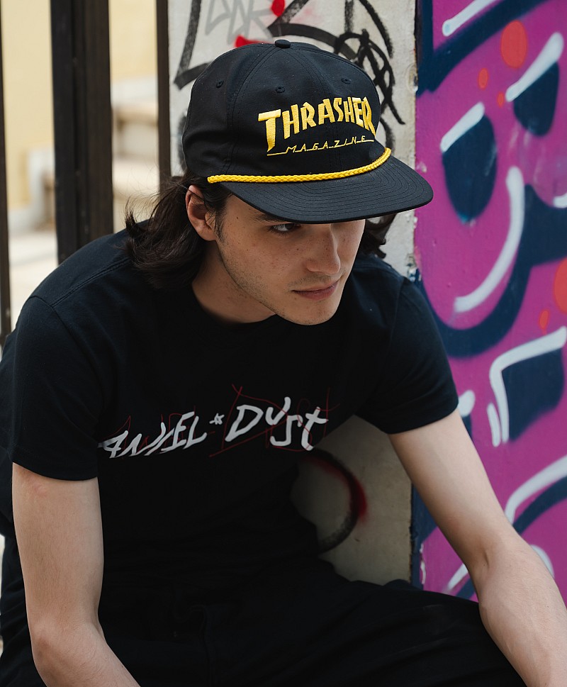 thrasher rope snapback