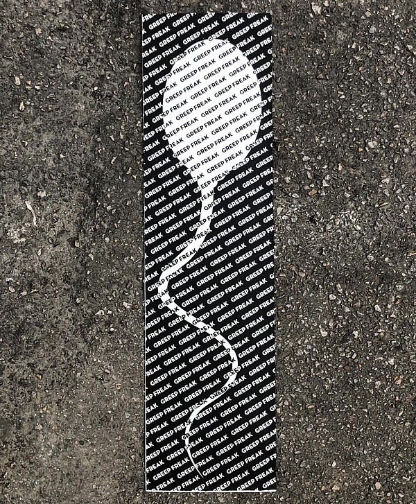 GREEP FREAK X GOODBIE ILLUMINATI GLOW IN THE DARK GRIPTAPE