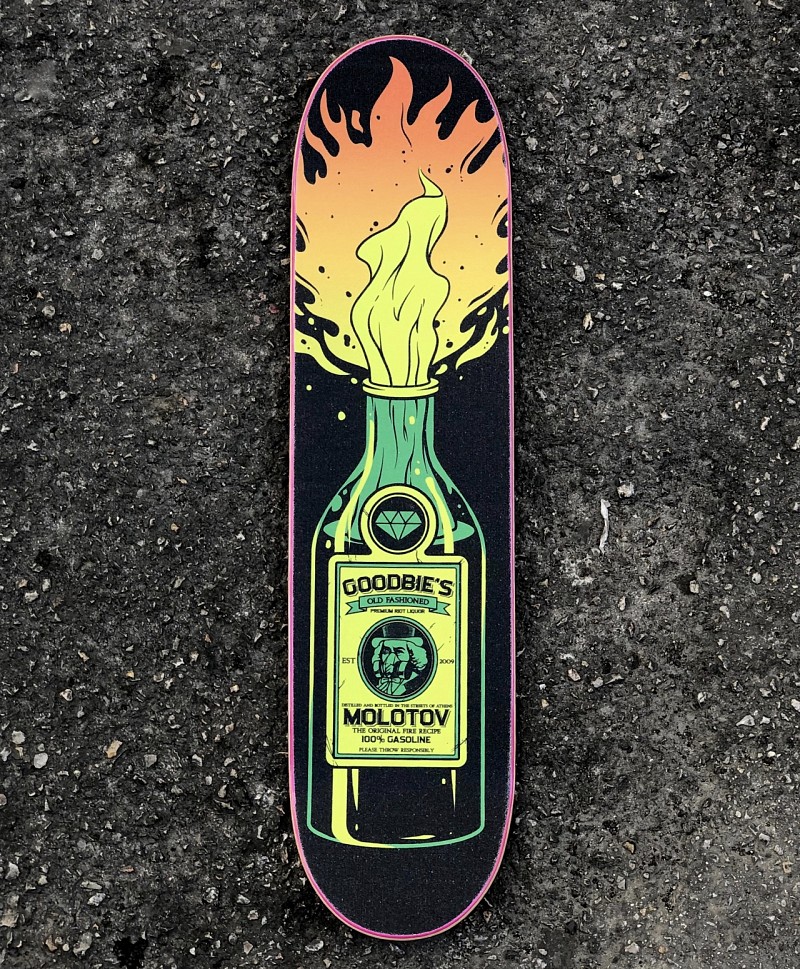 GREEP FREAK X GOODBIE RIOT LIQUOR GRIPTAPE
