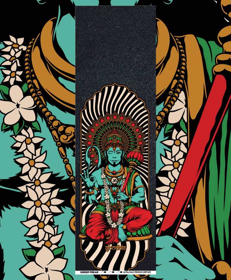 GREEP FREAK X GOODBIE DIVIRAL HANUMAH BLESS GRIPTAPE