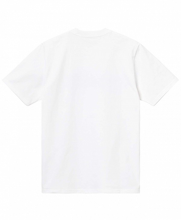 CARHARTT WIP UNIVERSITY TEE WHITE/BLACK