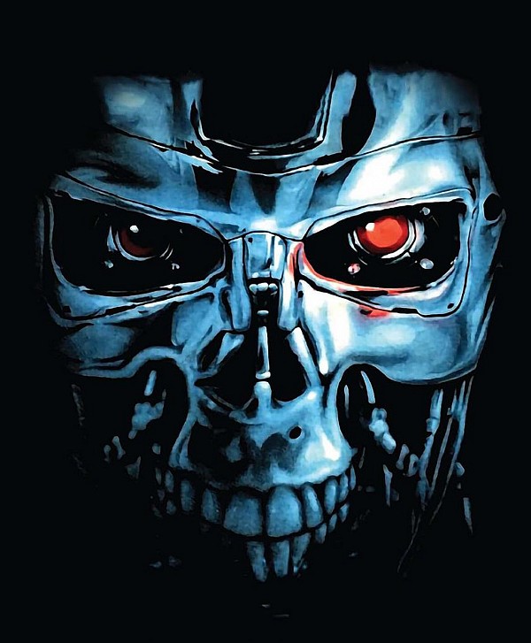 PRIMITIVE X TERMINATOR 2 BOX SET LEMOS SKATE DECK 8" BLACK