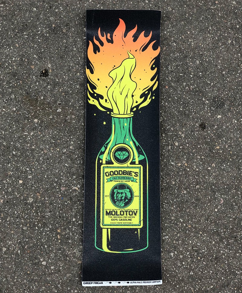 GREEP FREAK X GOODBIE RIOT LIQUOR GRIPTAPE