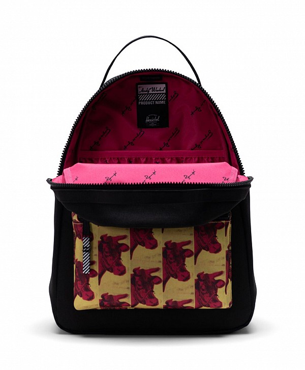 HERSCHEL X ANDY WARHOL ECO NOVA MID-VOLUME BACKPACK COWS