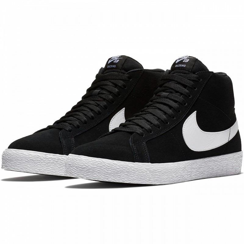 NIKE SB BLAZER MID BLACK/WHITE