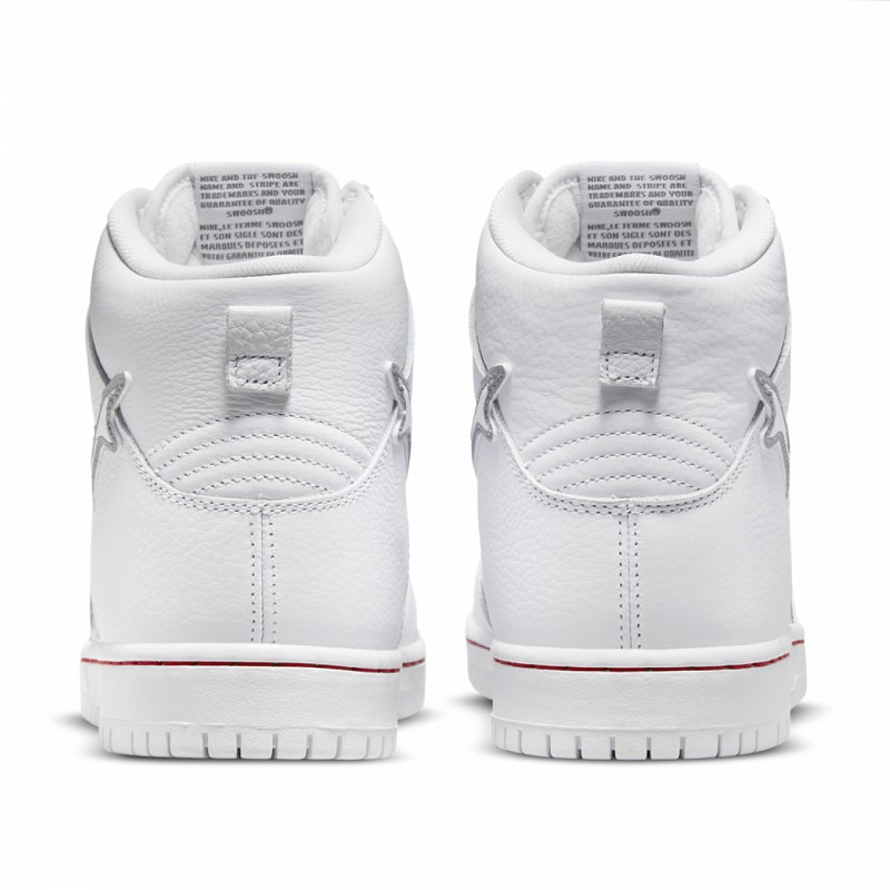 NIKE SB X OSKI DUNK HIGH PRO GREAT WHITE SHARK WHITE/COOL GREY