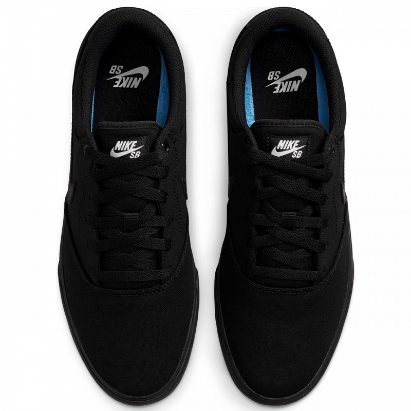 NIKE SB CHRON 2 CANVAS BLACK/BLACK