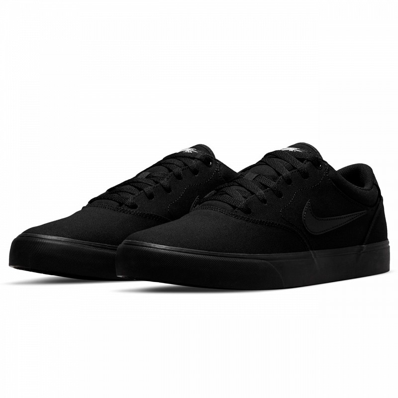 NIKE SB CHRON 2 CANVAS BLACK/BLACK