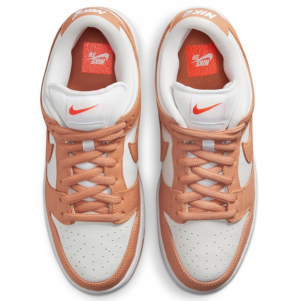 NIKE SB DUNK LOW PRO ISO LIGHT COGNAC/WHITE