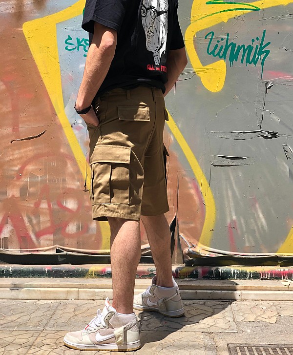 COLOR I-5 CARGO SHORT CARAMEL