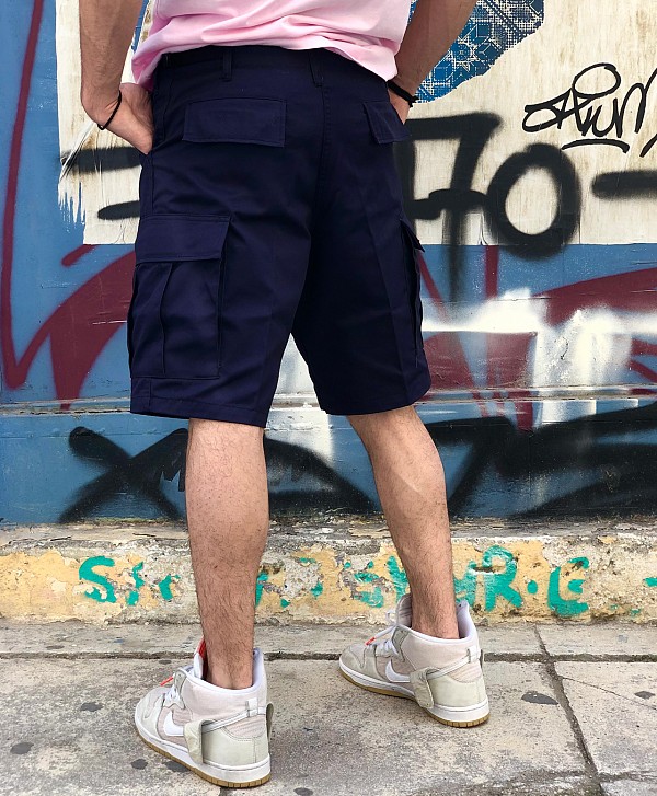 COLOR I-5 CARGO SHORT NAVY BLUE
