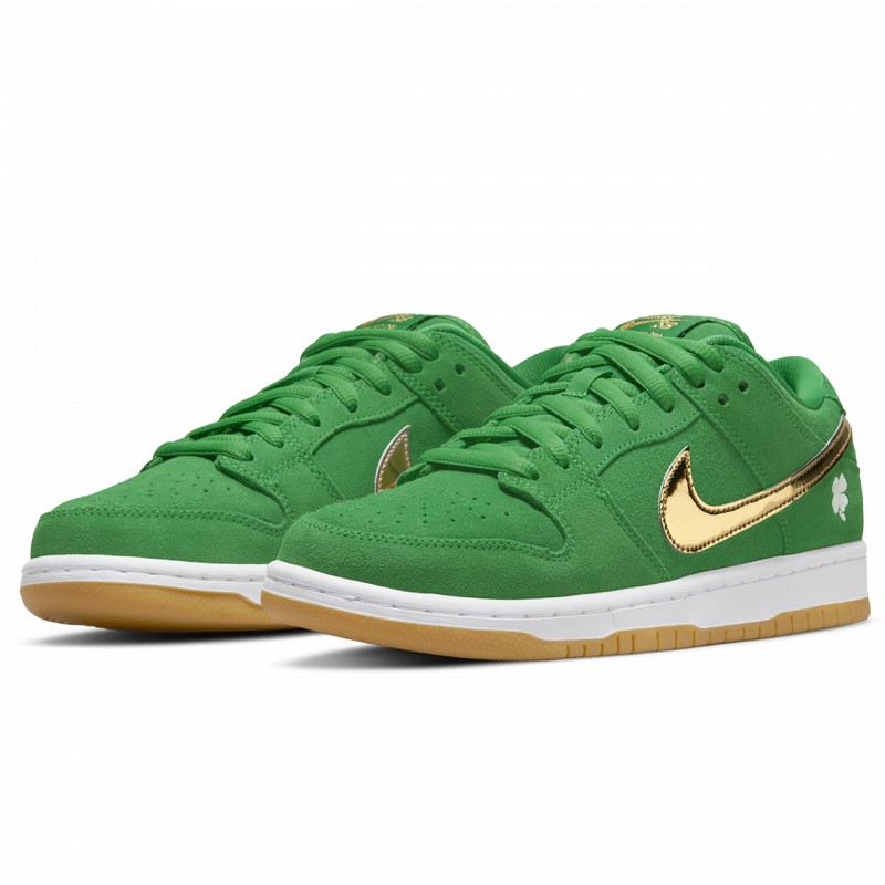 NIKE SB DUNK LOW PRO ST. PATRICKʼS DAY LUCKY GREEN/METALLIC GOLD-LUCKY GREEN