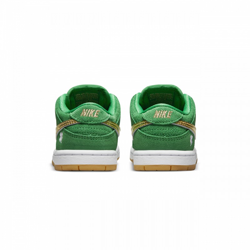 NIKE SB DUNK LOW PRO (TD) ST. PATRICKʼS DAY LUCKY GREEN/METALLIC GOLD-LUCKY GREEN