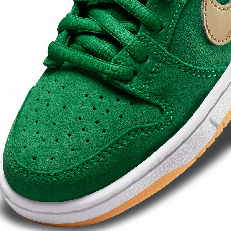 NIKE SB DUNK LOW PRO (PS) ST. PATRICKʼS DAY LUCKY GREEN/METALLIC GOLD-LUCKY GREEN