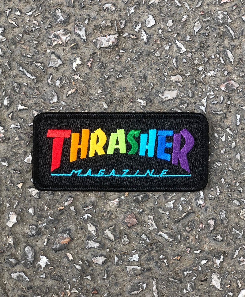 THRASHER RAINBOW MAG PATCH