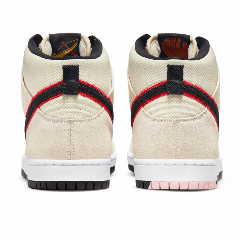 NIKE SB DUNK HIGH PRO SAN FRANCISCO GIANTS COCONUT MILK/BLACK-TEAM ORANGE-WHITE