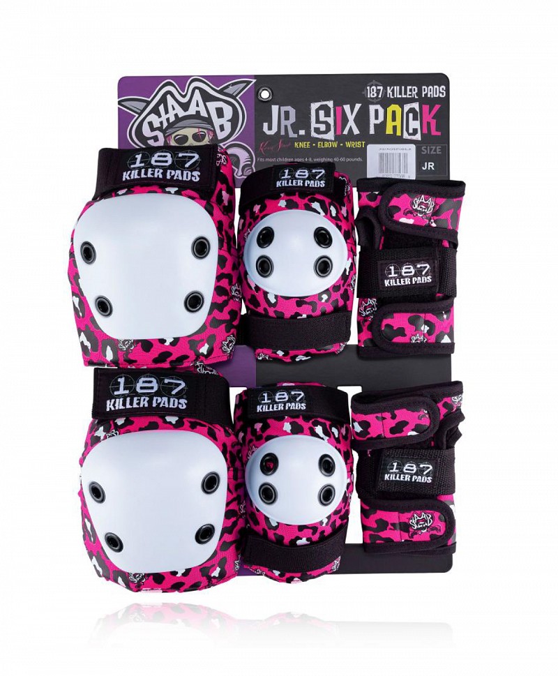 187 KILLER PADS JUNIOR 6-PACK SET STAAB PINK