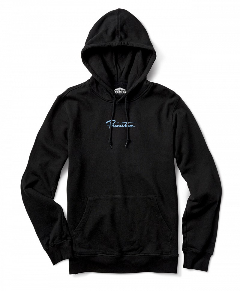 PRIMITIVE X MY HERO ACADEMIA DIRTY P SHOTO TODOROKI HOOD BLACK