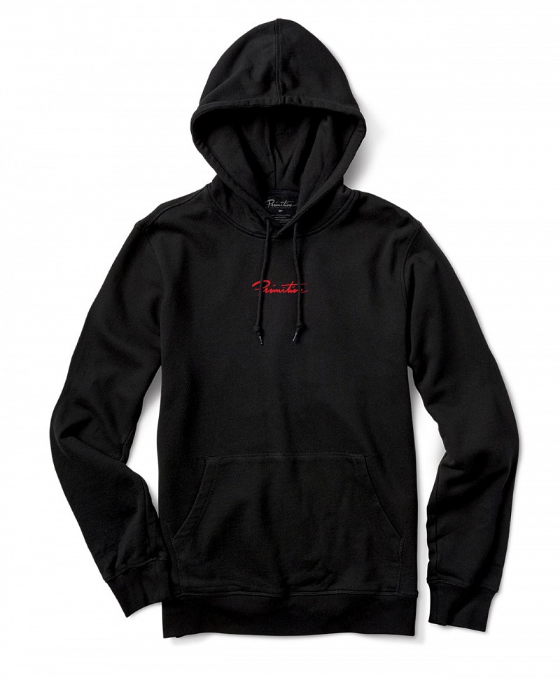 PRIMITIVE X MY HERO ACADEMIA 2 DIRTY P IZUKU MIDORIYA HOOD BLACK