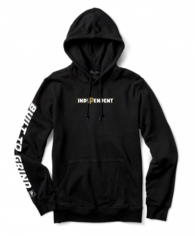 PRIMITIVE X INDEPENDENT BAR HOOD BLACK