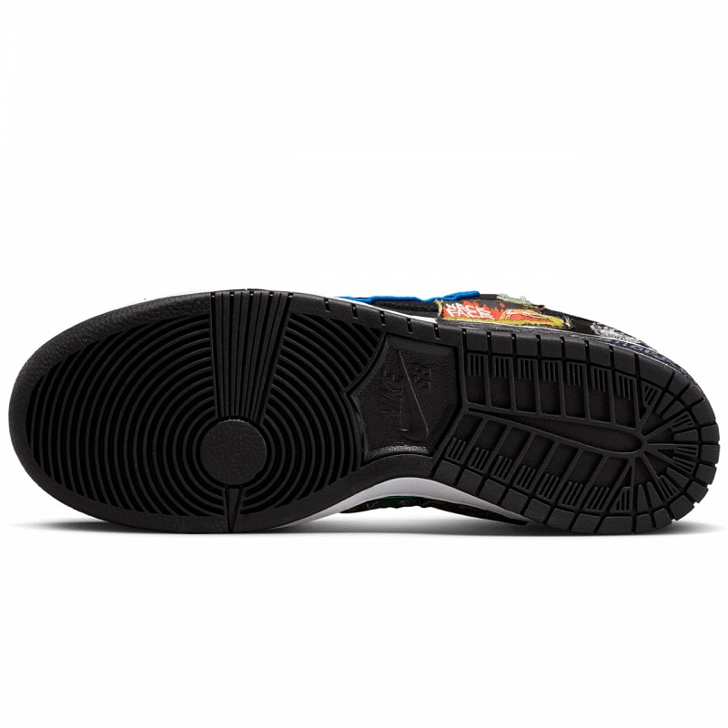 NIKE SB X NECKFACE DUNK LOW PRO BLACK/WHITE-MULTI-COLOR