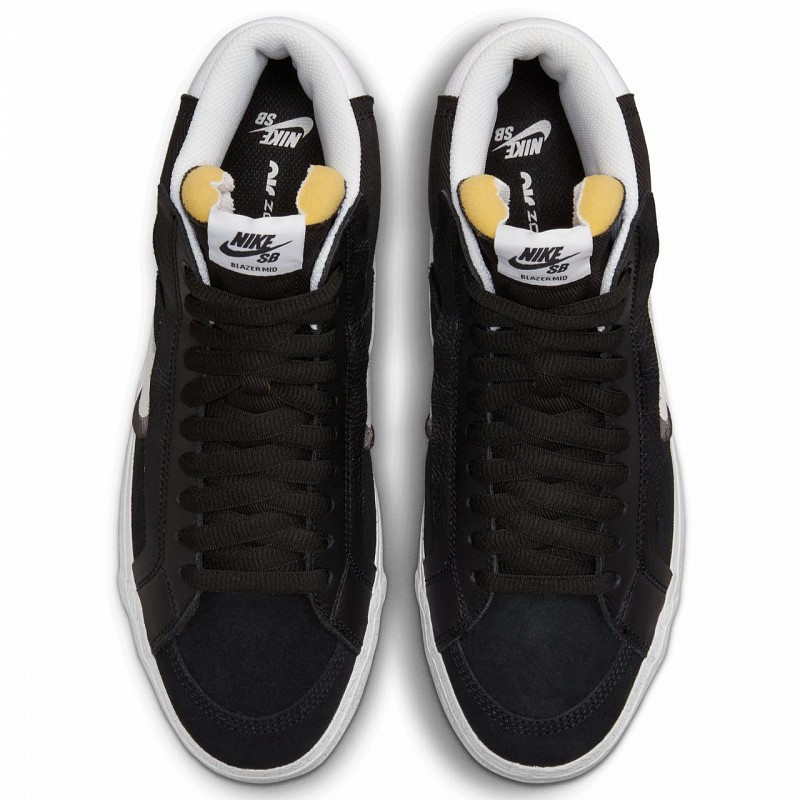 NIKE SB ZOOM BLAZER PREMIUM PLUS BLACK/WHITE | SHOES | Color
