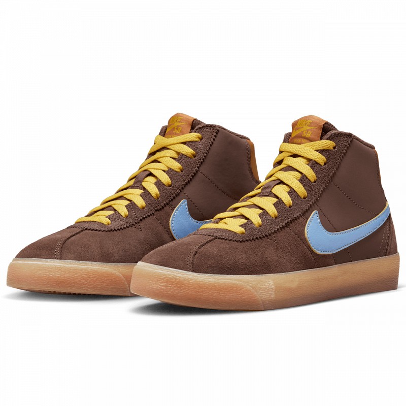 NIKE SB X WHY SO SAD? BRUIN HIGH LIGHT CHOCOLATE/LIGHT BLUE-MONARCH
