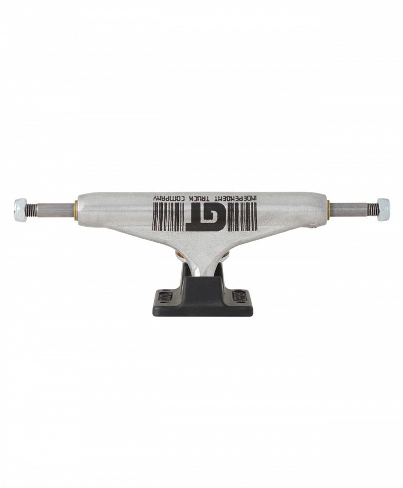 INDEPENDENT 149 HOLLOW GRANT TAYLOR BARCODE STAGE 11 TRUCKS SILVER/BLACK