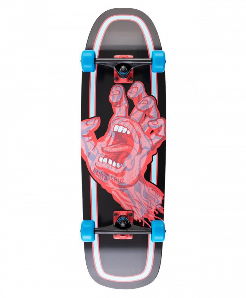 SANTA CRUZ DECODER HAND STREET SKATE 9.51 BLACK