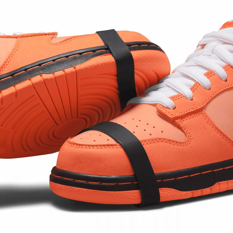 NIKE SB X CONCEPTS DUNK LOW PRO ORANGE LOBSTER ORANGE FROST/ELECTRO ORANGE-WHITE