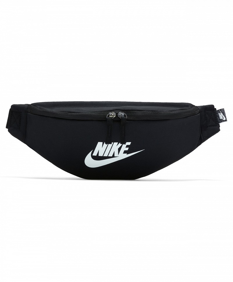NIKE HERITAGE WAISTPACK BLACK/BLACK/WHITE