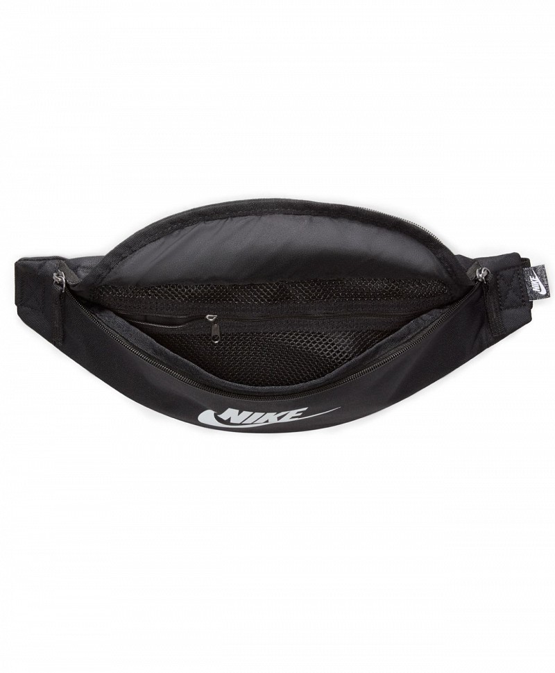 NIKE HERITAGE WAISTPACK BLACK/BLACK/WHITE