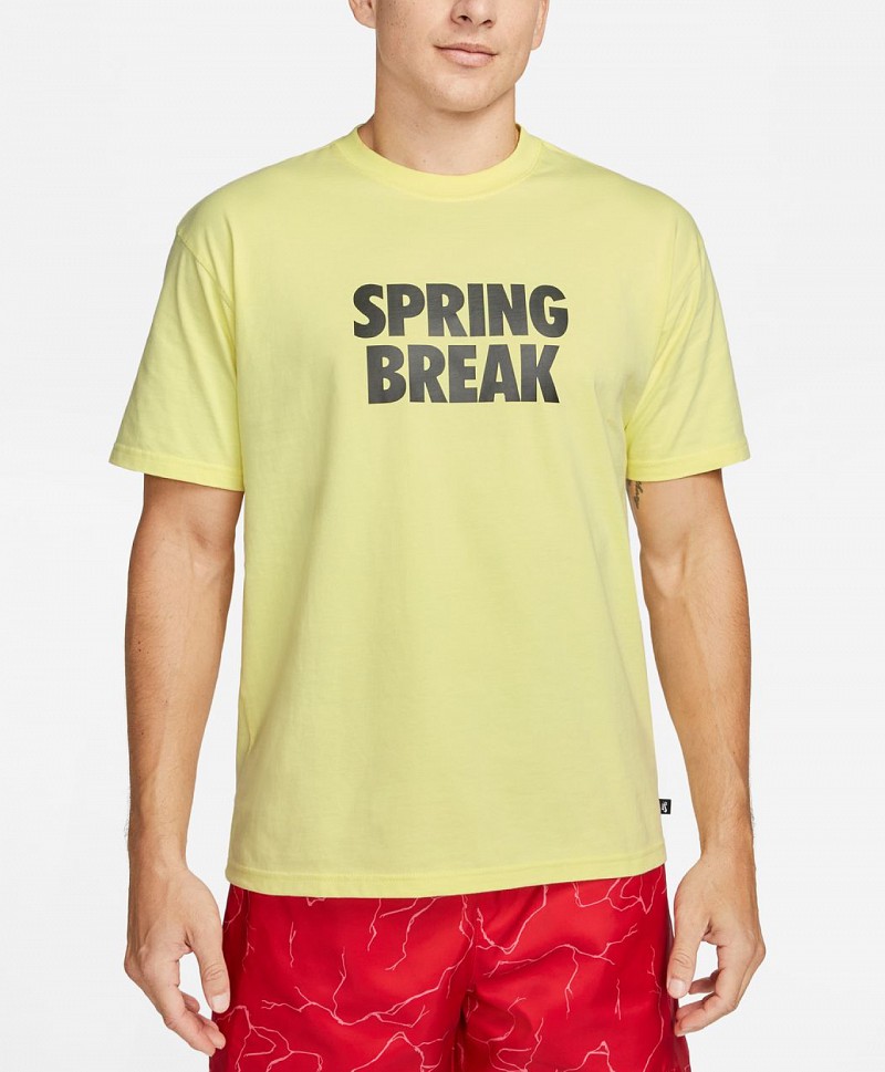 NIKE SB SPRING BREAK TEE LEMON CHIFFON