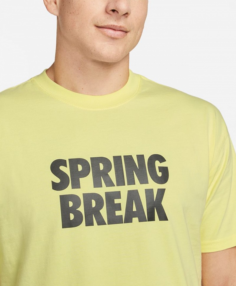 NIKE SB SPRING BREAK TEE LEMON CHIFFON