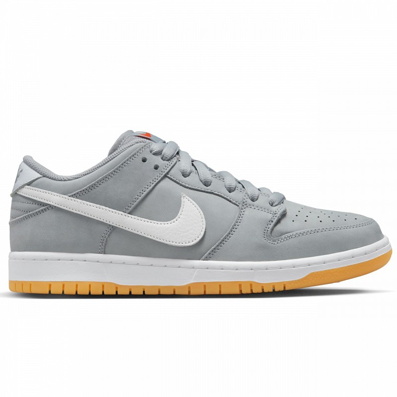 NIKE SB DUNK LOW PRO ISO WOLF GREY/WHITE-WOLF GREY