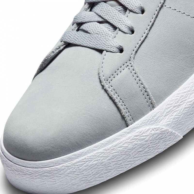 NIKE SB BLAZER MID ISO ORANGE LABEL WOLF GREY/WHITE-WOLF GREY