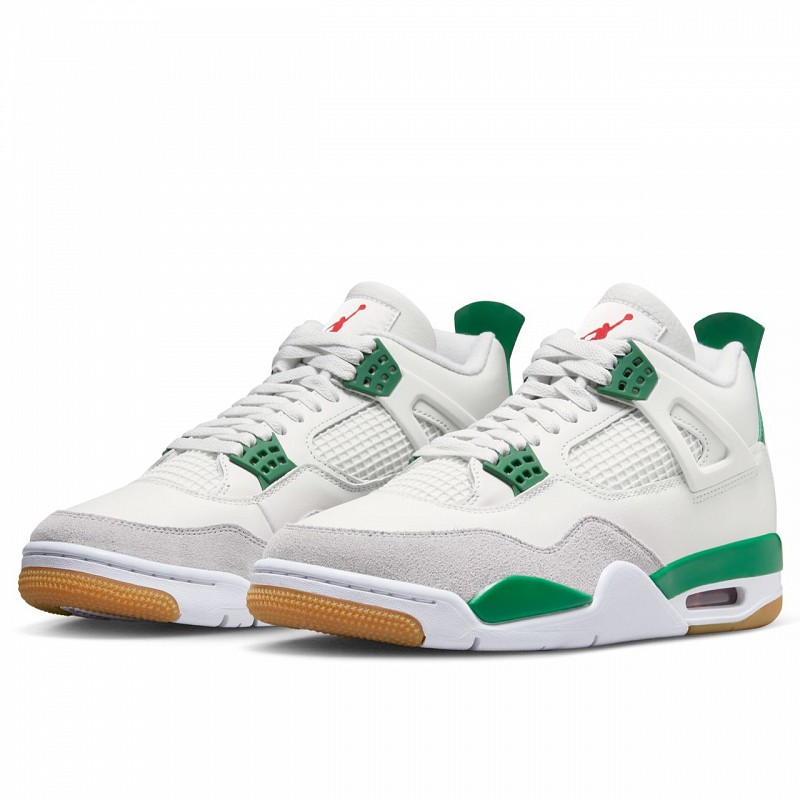 NIKE SB X AIR JORDAN 4 PINE GREEN SAIL/PINE GREEN-NEUTRAL GREY-WHITE