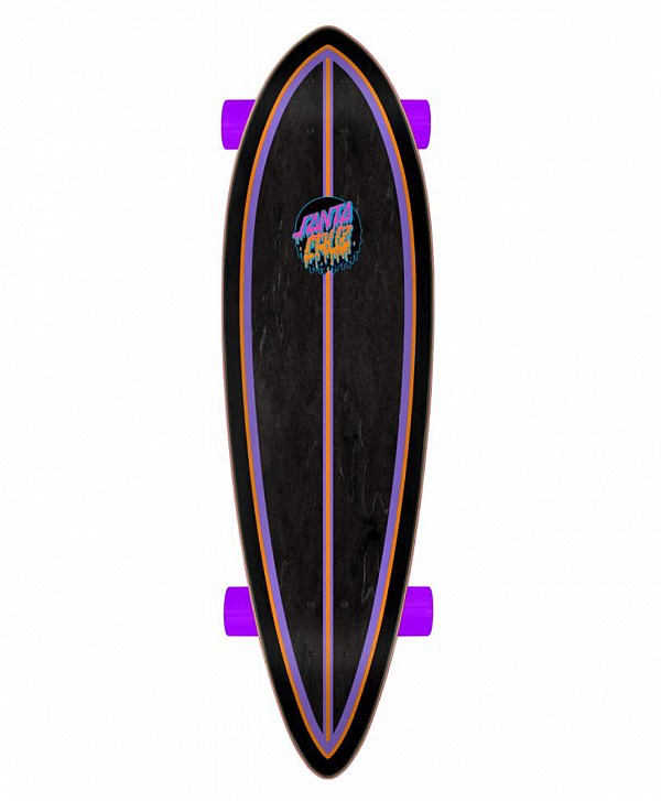 SANTA CRUZ RED DOT PINTAIL 9.2" X 33" MULTI